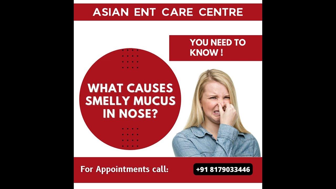 Bad Smell In NOSE Causes, Treatments & Prevention Bad Smell From Nose When Sneezing YouTube