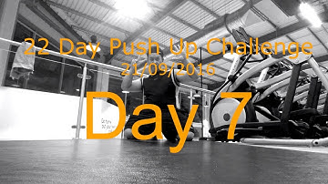 Day 7 - 22 Push Up Challenge - Raise Awareness For Combat Veterans