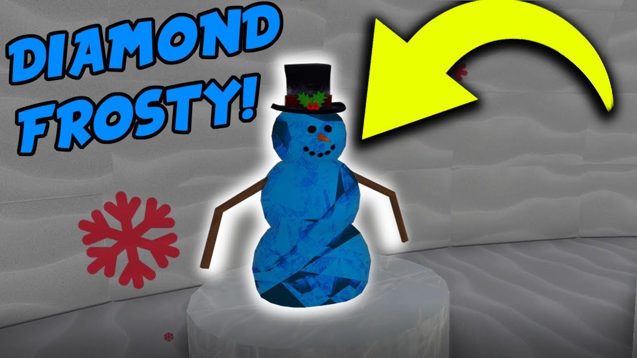 How To Get The Diamond Frosty New Code Snow Shoveling Simulator