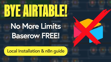 The BEST Airtable Alternative for n8n - Open Source & FREE (Full Setup + Demo)