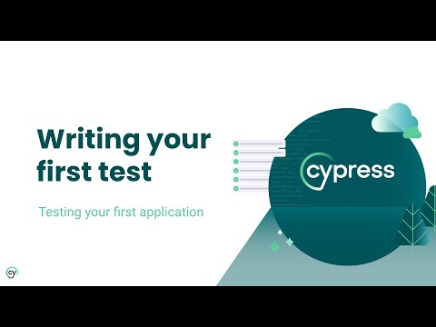 Testing your first application - Lesson 02 - Installing Cypress and writing your first test