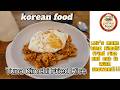 Let's make tuna kimchi fried rice and eat it with seaweed!!!