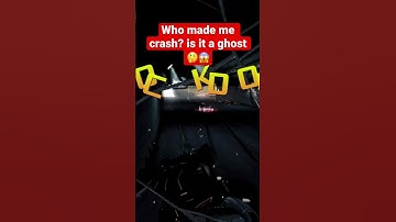 Who made me crash? is it a ghost 🤔😱 #asphalt8 #gaming #games
