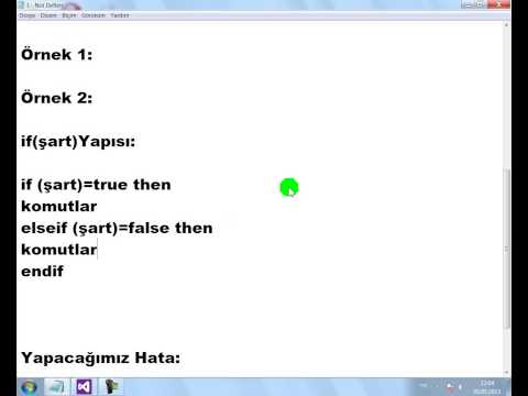 Ders 406 Dosya İşlemleri Path Sınıfı IsPathRooted Örnek 2 1