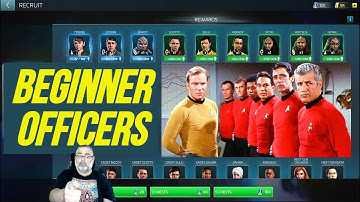 Star Trek Fleet Command: Beginner Officers: Who to Work on at the Start That Won’t Be a Waste!!!