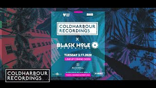 Miami Music Week 2020: Coldharbour x Black Hole Recordings Night on Tuesday, March 17th