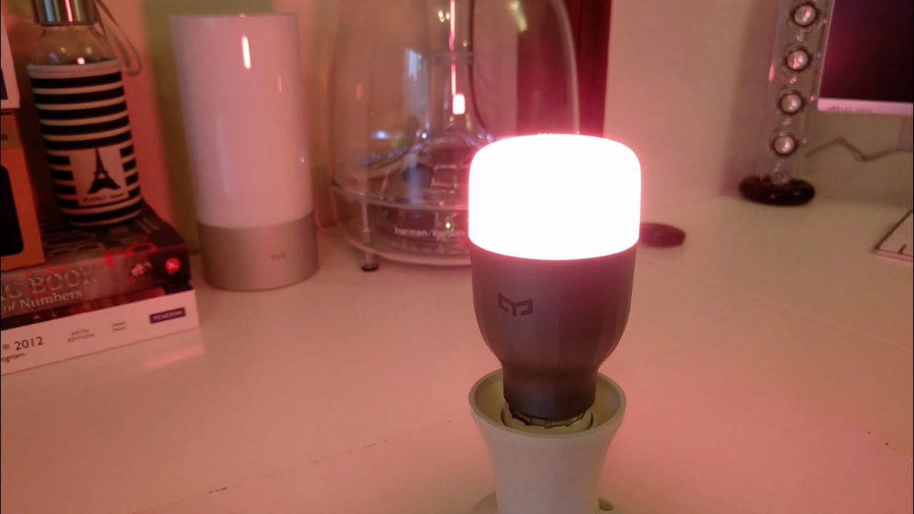 Xiaomi Yeelight LED Bulb Review! - YouTube