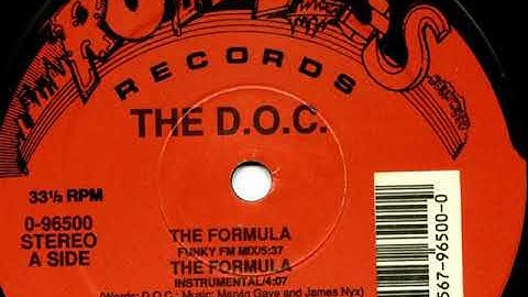 The D.O.C - The Formula (Instrumental)