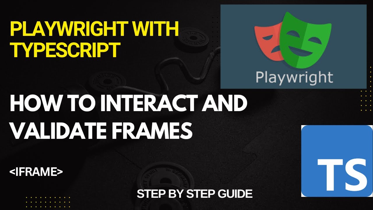 How to Handle Frames in Playwright | Easy Explanation for Beginners ...
