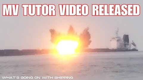 New MV Tutor Video Released | Shows 2nd Uncrewed Surface Vessel and Scuttling Charges