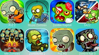 PvZ 2,Stupid Zombies,Zombie Ragdoll,SAZ2.Idle Zombies,Zombieville 2,PvZ HD,Zombie Age 3 screenshot 5