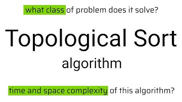 Topological Sort algorithm