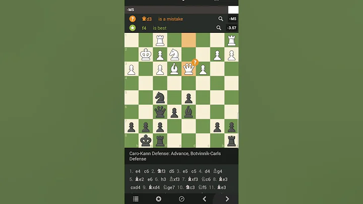 my opponent resigned in 18 moves