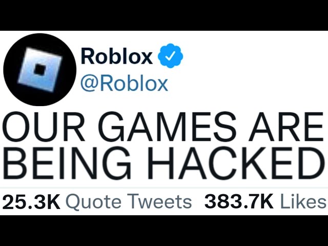ROBLOX DELETED ALL HACKERS 