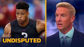 Joel Klatt on Saquon Barkley: 'This guy is a jitterbug holding a stick of dyanmite' | UNDISPUTED