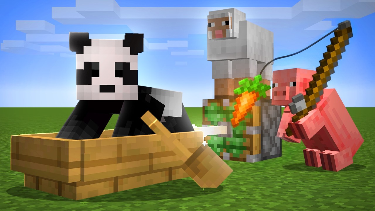 MINECRAFT pero los MOBS se VENGAN de TI