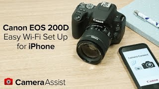 Connect your Canon EOS 200D to your iPhone via Wi-Fi screenshot 5