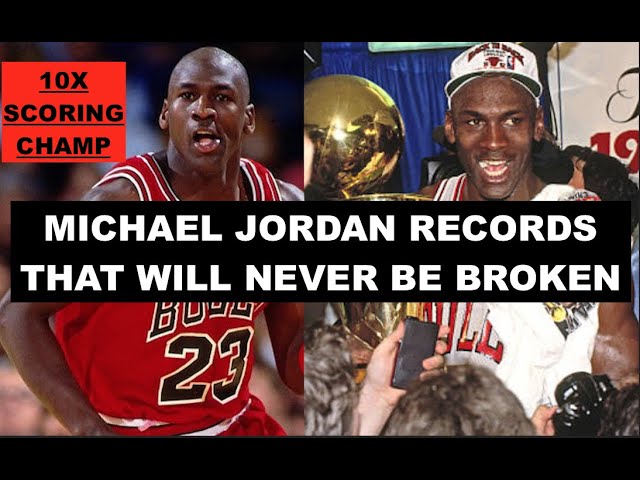 Kritisk krave Spændende 23 Michael Jordan Records That Will NEVER Be Broken - YouTube