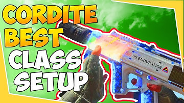 Cordite Best Class Setup (Black Ops 4 2019) - USE NOW!!!