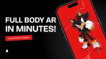 Create a Full Body Tracking AR Experience in Lens Studio | Snapchat Filter Tutorial