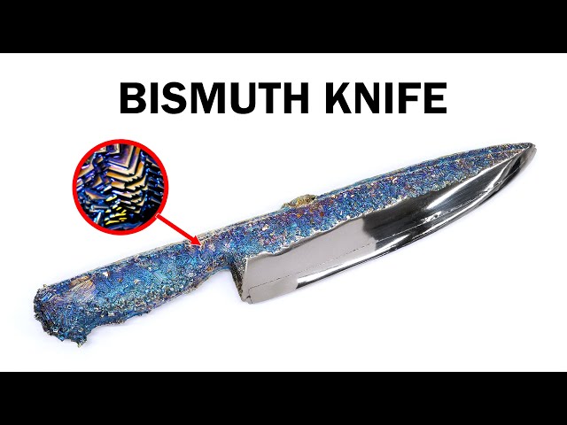 Making a bismuth knife to undo an injustice class=