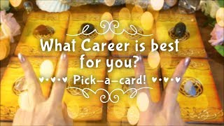 What Career is Best for You? // Timeless General Pick-a-Card Tarot Reading!