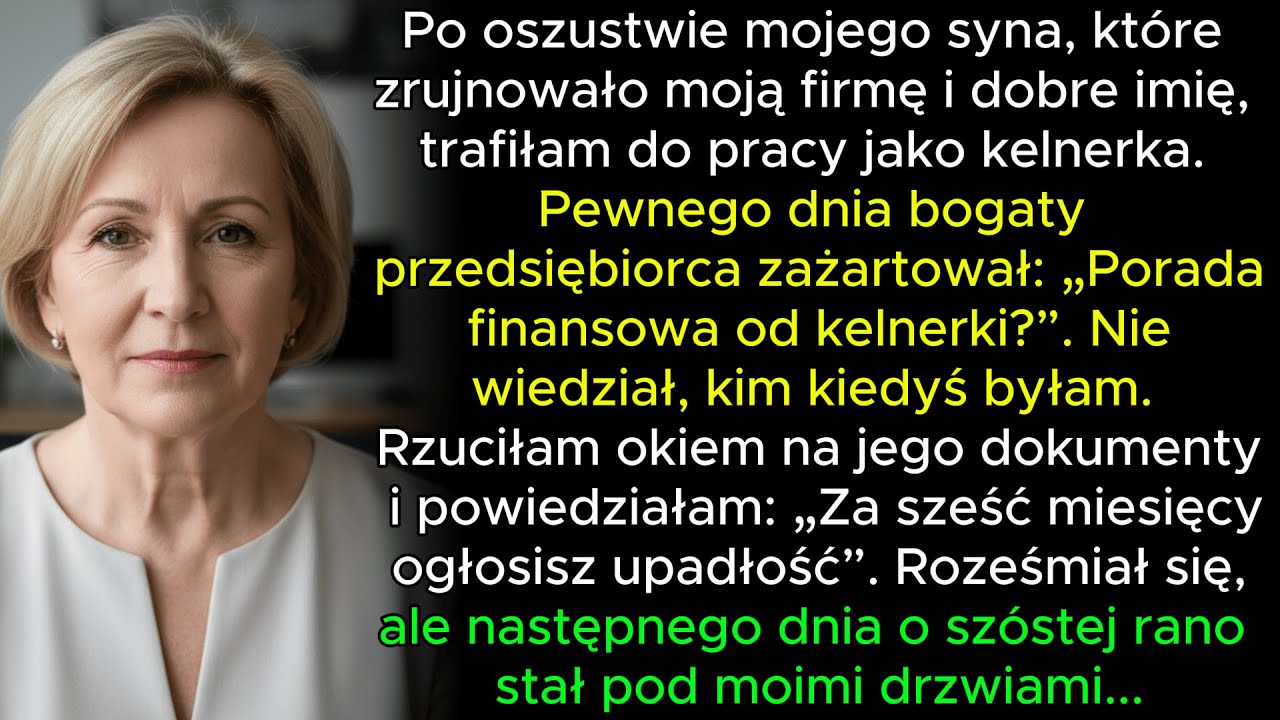 Milioner Zaczepił Kelnerkę dla Żartu — Jej Odpowiedź Sprawiła, Że Zabrakło Mu Słów