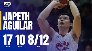Japeth Aguilar With 17-10 Performance For Gin Kings Pba Season 50 Philippine Cup
