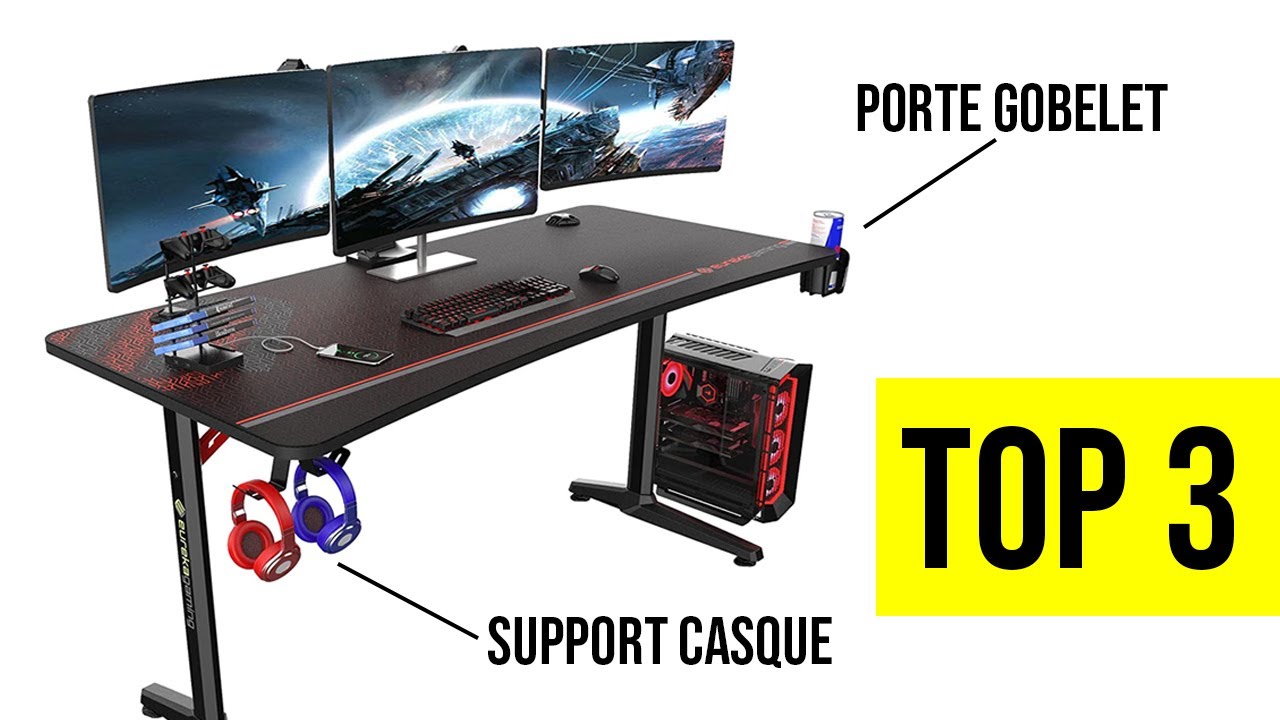 TOP 3 : Meilleur Bureau Gamer 2022 