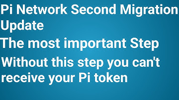 Pi Wallet Second Migration Update || Pi Network New Update || Confirm Your Wallet