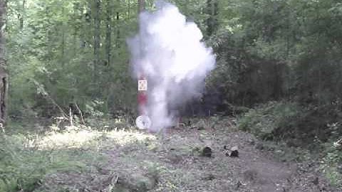 1 Lbs Sure Shot Exploding Target vs 30-06