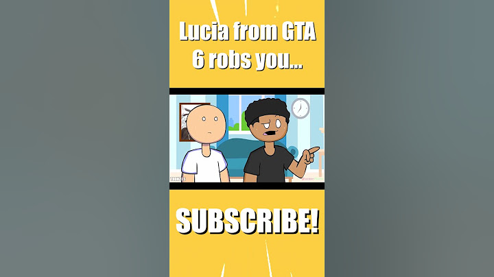 Lucia from GTA 6 robs you..  #animation #funny #gta6