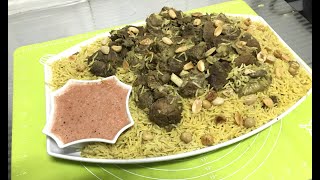 طريقة عمل الكبسة باللحمه