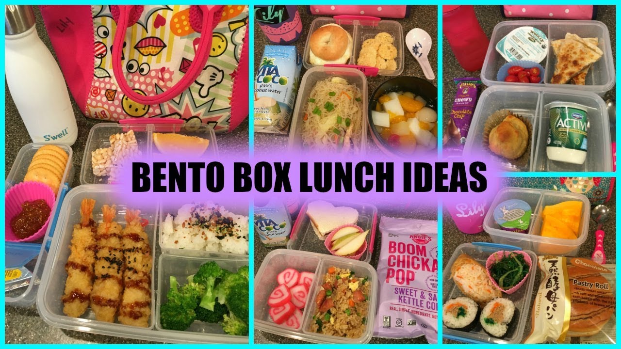 Bento Box Lunch Ideas - For Work or School - Downshiftology