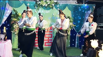 Nhạc Điệu Múa Hương Sắc Bản Em|| Múa Mừng Lễ Vu Quy Ánh Tuyết Thế Dân Bản Huổi Nóng Chiềng khoong 