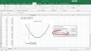 Microsoft Excel Zielwertsuche