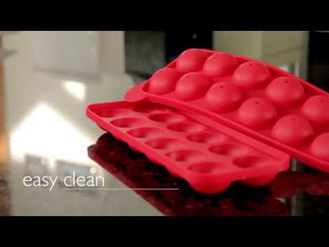 Make delicious cake pops using the premier housewares 0805237 silicone pop mould. visit http://www.premierhousewares.co.uk for more information on f...