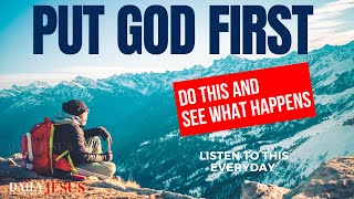 WATCH THIS! How To Put God First In Your Life (Christian Motivation)