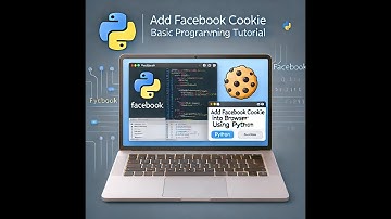 Add Facebook cookie vào trình duyệt bằng Python  Hướng dẫn lập trình cơ bản