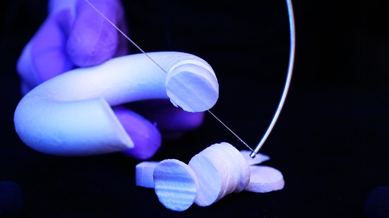 ASMR Styrofoam Heat Cutting (No Talking)