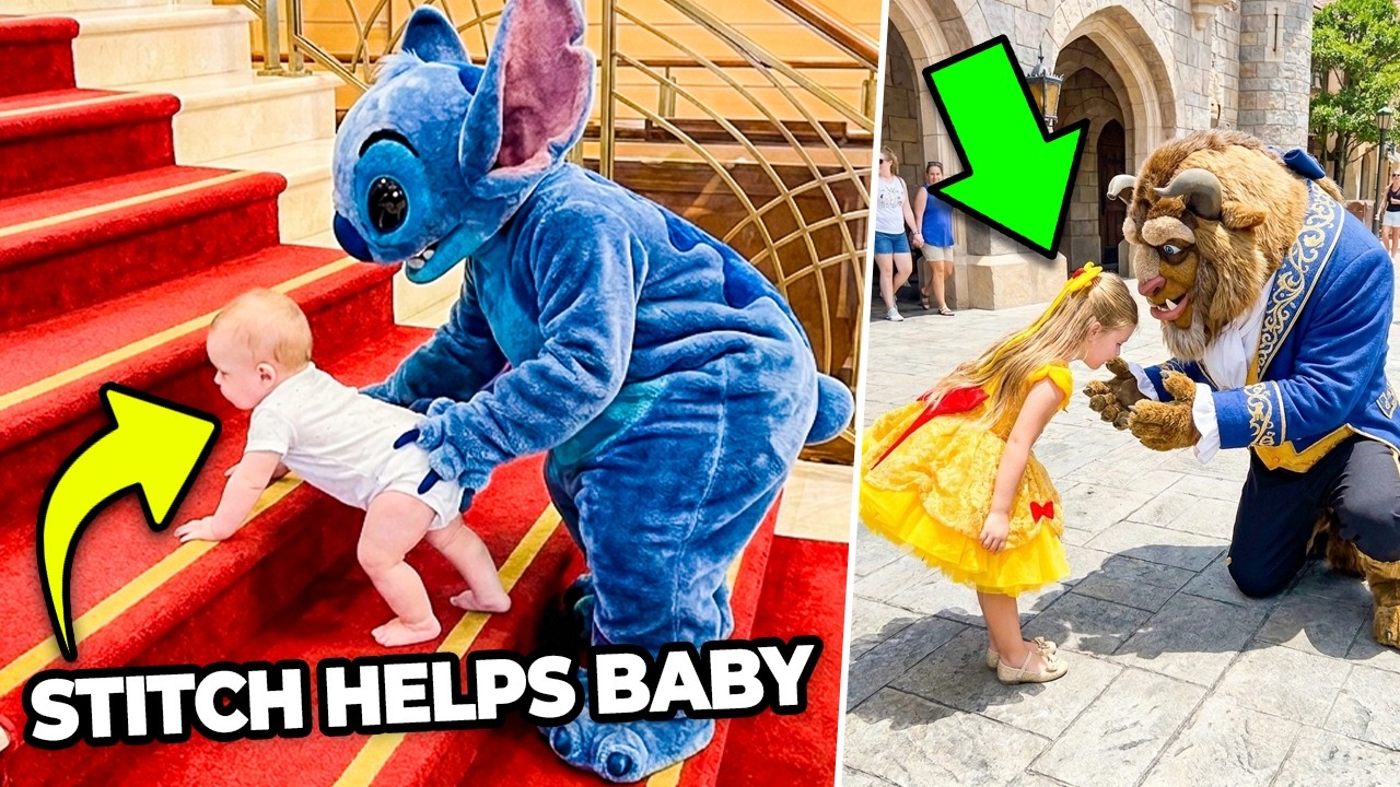 CUTEST Moments At Disney Parks