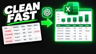 Information How to Clean Messy CSV Data with ChatGPT | Step-by-Step CSV Data Cleaning Tutorial Update