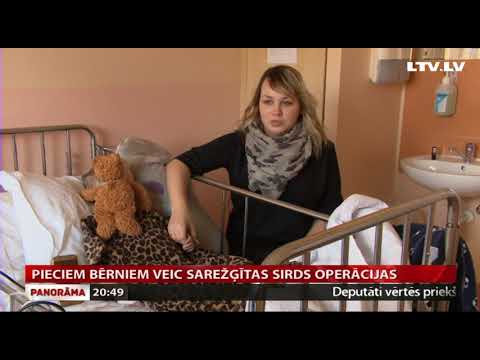 Pieciem bērniem veic sarežģītas sirds operācijas