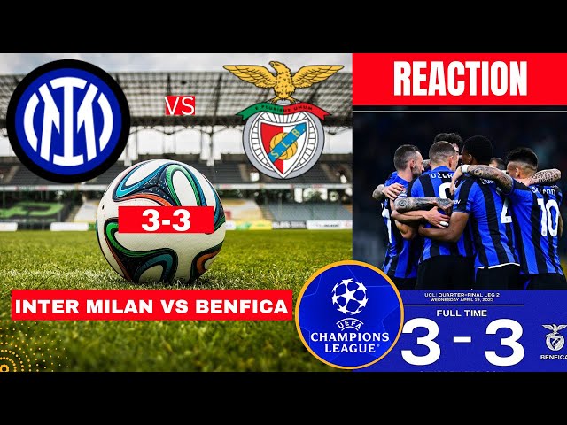 Em direto: Benfica 3-3 Inter (terminado)