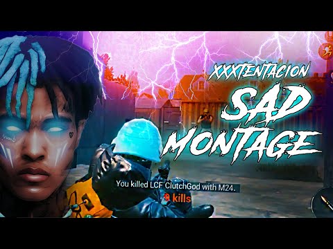 PUBG MOBILE MONTAGE BEAT SYNC+VELOCITY/SLOWMO EDIT|XXXTENTACION-SAD | 69 JOKER
