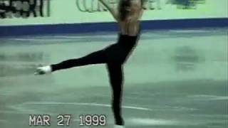 Tatiana Malinina Татьяна Малинина (UZB) - 1999 World Figure Skating Championships,Ladies LP Practice