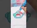 ASMR Pixel Art: Making a Mint Fish Cosplay Kitty 🐠 | Satisfying Perler Beads Process &amp; Melt ✨