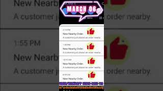 Toktok Rider App:  Notification and Order appears REAL TIME screenshot 4