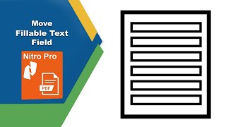 How to Move and Reposition Text Fields in a Fillable PDF Form with Nitro Pro PDF Editor