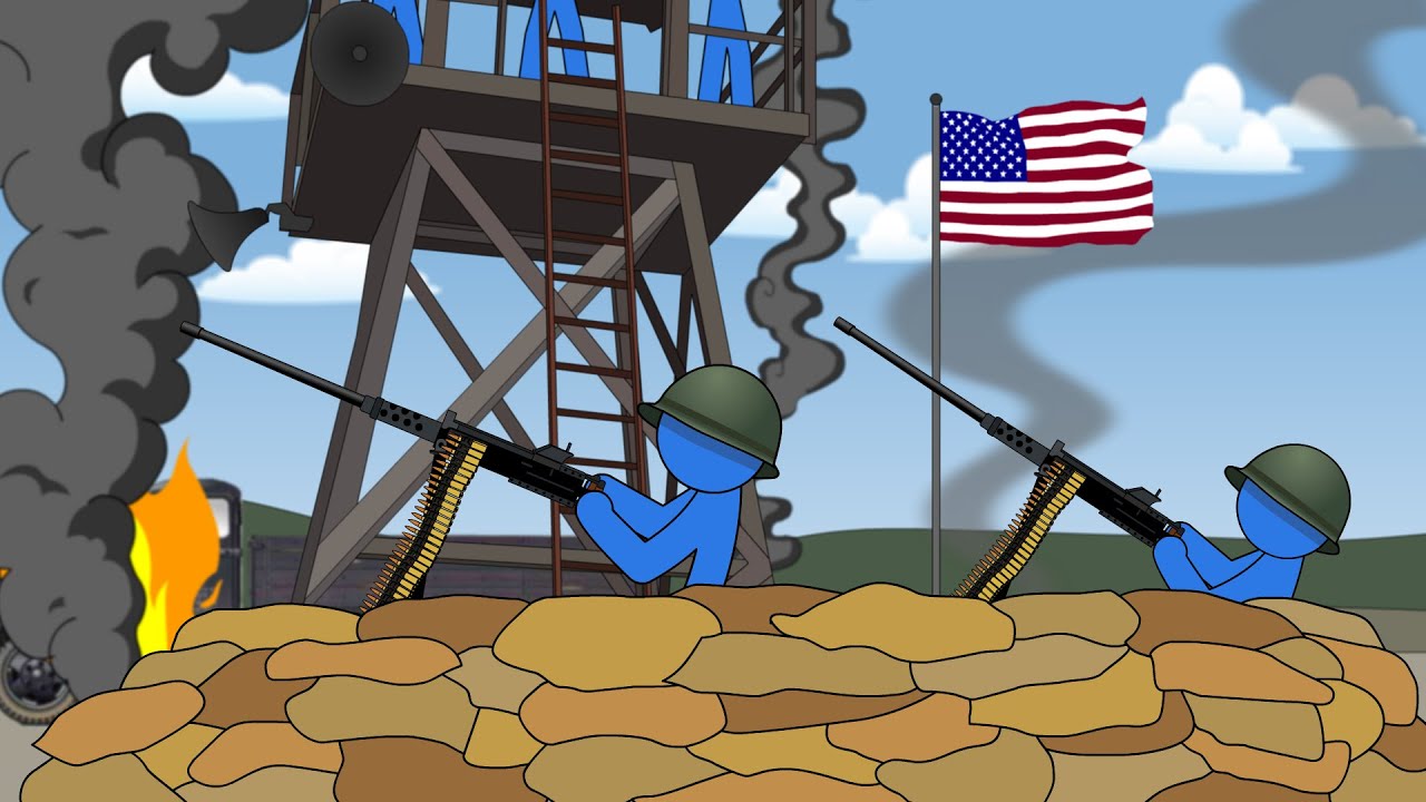 【W-A 】WW2 Battle of Stalingrad Stickman Animation